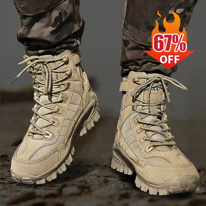 🔥2025 NEW 🔥Waterproof and Non-Slip High Top Tactical Sports Boots (Improved Durability)