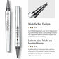 🎉 High-quality 3D waterproof microblading eyebrow pencil with 4 fork tips tattoo pen