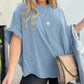 🔥HOT SALE 40% OFF--Three-Quarter Sleeve T-Shirt, Decorated with Rivets