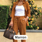 💃Summer Hot Sale 50%OFF🌸Women's cotton linen long sleeve blouse and pants set