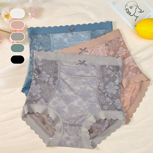 💥Buy 2 Get 1 Free🔥3-Pack Women's High Waisted Lace Panties