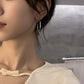 🔥BUY ONE GET ONE FREE🔥Trendy Super Large Circle Silver Earrings🔥