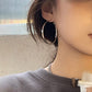 🔥BUY ONE GET ONE FREE🔥Trendy Super Large Circle Silver Earrings🔥