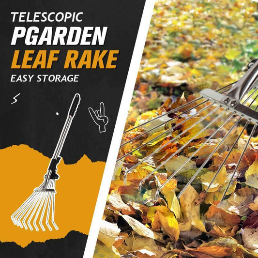 Telescopic Garden Leaf Rake