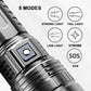 ✨Get 50% off💖Multifunctional White Laser Telescopic Zoom Tactical Flashlight