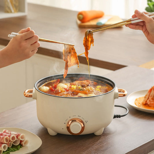 🔥Limited Time 50% OFF🔥Multifuntional Electric Non-Stick Cooker with Steamer