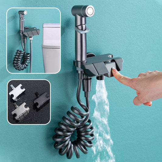 High-Pressure Washing Gun & Toilet Cleaning Kit 🚿🎹