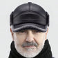 Men's Thick Ear Protection Faux Leather Hat