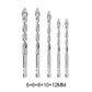 Multifunctional Wear-Resistant Masonry Drill Bit