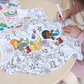 🎨💥Hot Sale 49% OFF💥🎨DIY Cartoon Colorable Pajamas for Kids