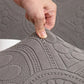 Non-slip Solid Color Round Embroidered Sofa Cover