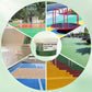 Water-Based Epoxy Floor Paint with Tool