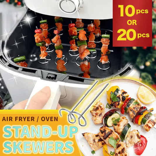 10pcs Air Fryer Stand-Up Skewers