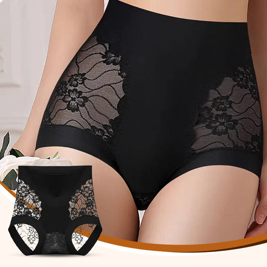 Women’s High Waist Lace Seamless Panties